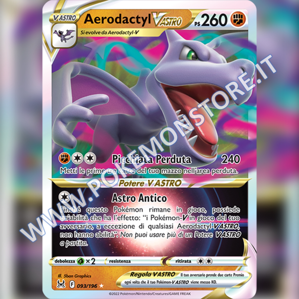 Aerodactyl V astro NM eng - pokemon origine perduta - Vinted
